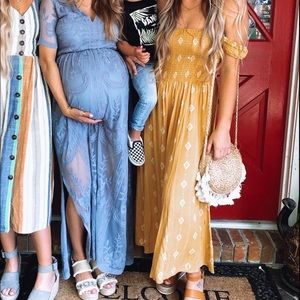 Mustard 12th tribe jumpsuit